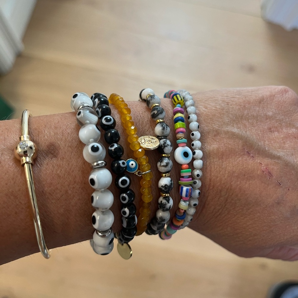 Multicolor Beaded Bracelet Set